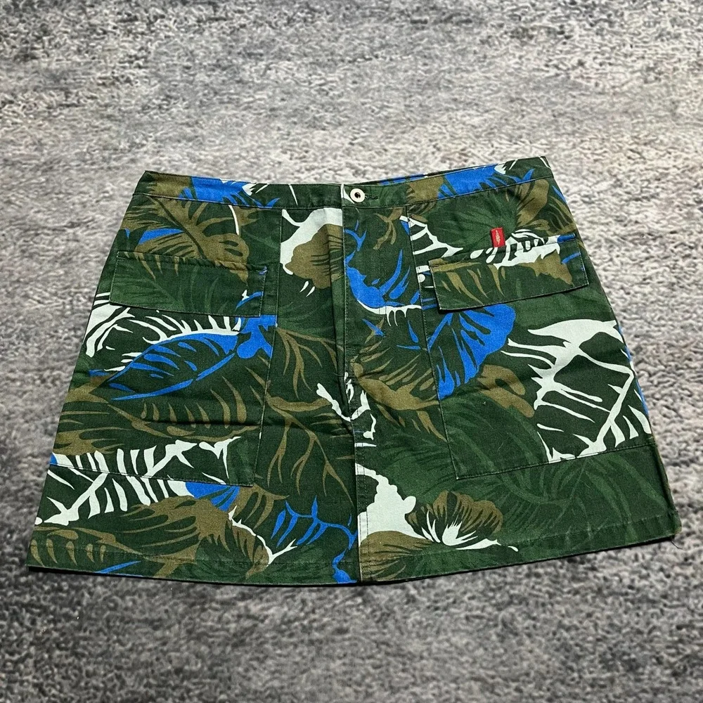 Vintage Y2K Tommy Hilfiger Skirt Floral Size 11 (31